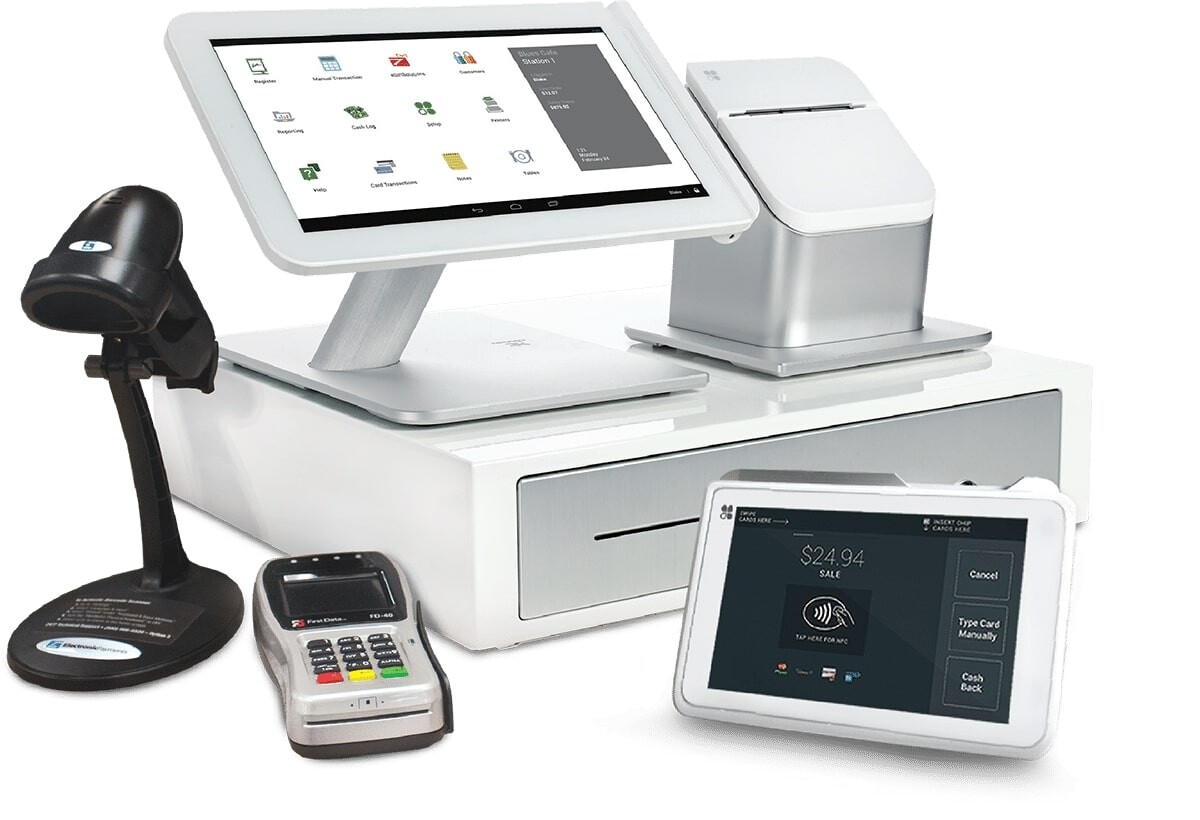 Multi-location POS systems that provide centralized reporting and control.